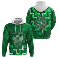 Custom New Zealand Aotearoa Iwi Hoodie Maori Tiki With Poutama Motifs CTM05 - Polynesian Pride