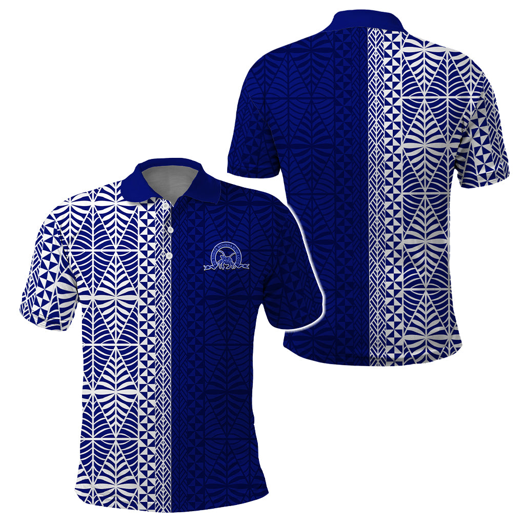 Custom Tonga Schools Polo Shirt Tongan Schools Logo Simple Style