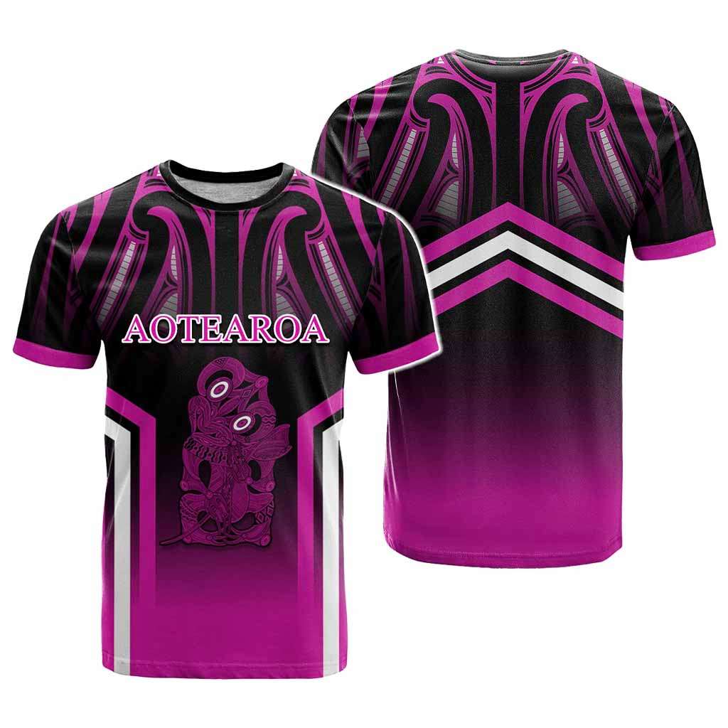 New Zealand Aotearoa Iwi Personalised Text T shirt Maori Hei Tiki Special Style CTM05 - Polynesian Pride