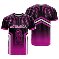 New Zealand Aotearoa Iwi Personalised Text T shirt Maori Hei Tiki Special Style CTM05 - Polynesian Pride