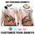 Personalised Polynesian Beauty Woman and Warrior Valentine Couple T Shirt With Pacific Pattern CTM09 - Polynesian Pride