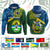 Custom Solomon Islands Provinces Hoodie Coat Of Arms With Flag Unique Version CTM14 Pullover Hoodie - Polynesian Pride