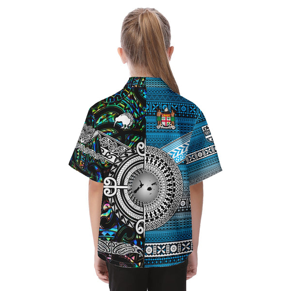 Papua New Guinea and New Zealand Hawaiian Shirt Maori Polynesian LT13 main image 0