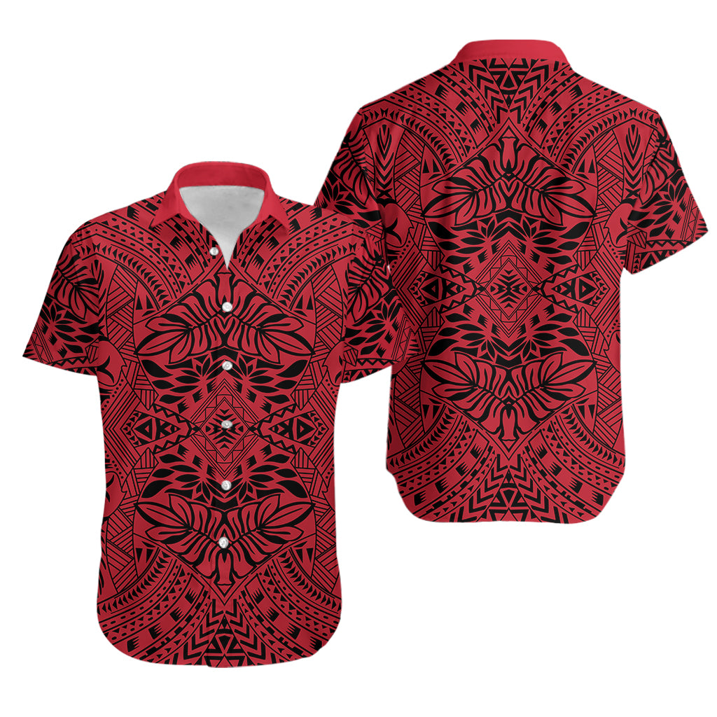 Tonga Pattern Hawaiian - Red Style LT9