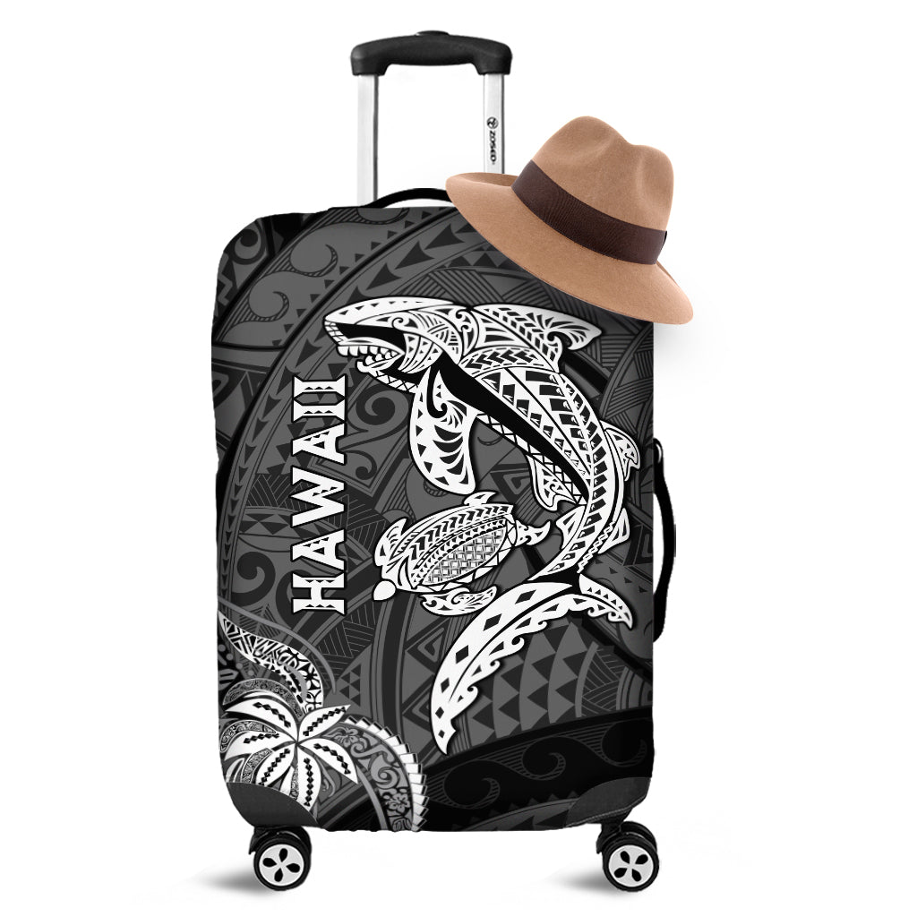 hawaii-shark-and-turtle-luggage-cover-with-black-kakau