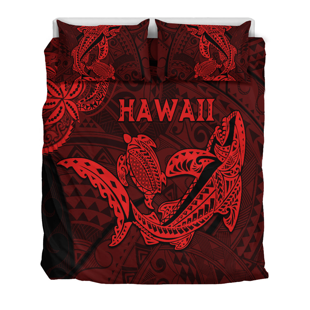 hawaii-shark-and-turtle-bedding-set-with-red-kakau