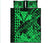 Hawaii Sea Turtle Quilt Bed Set Polynesia Kakau with Kanaka Maoli Green LT9 Green - Polynesian Pride