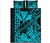Hawaii Sea Turtle Quilt Bed Set Polynesia Kakau with Kanaka Maoli Teal LT9 Teal - Polynesian Pride