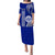 Matching Outfit For Couples Hawaii Waiakea High School Puletasi Dress and Hawaiian Shirt Polynesian Kakau Pattern LT14 - Polynesian Pride