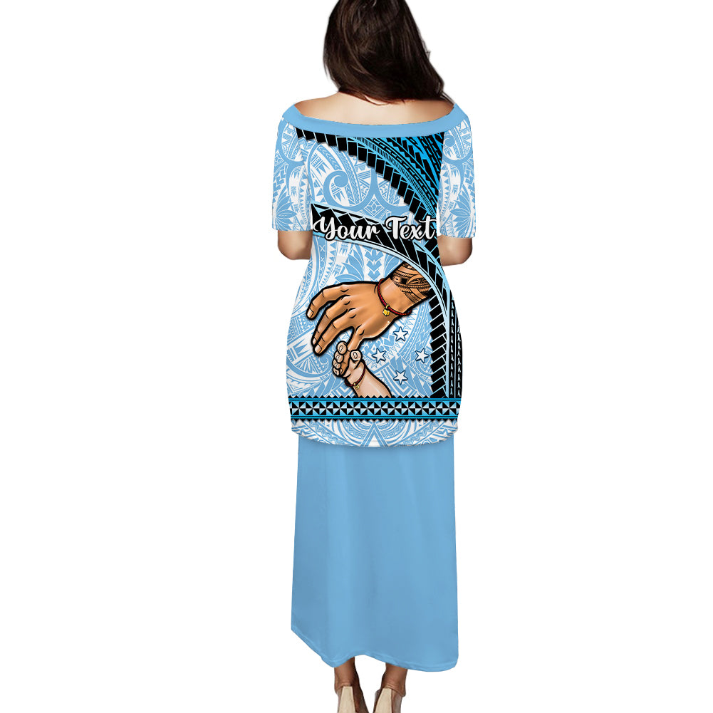 Personalised Pride Father Day FSM Puletasi Dress Federated States of Micronesia I Love You Dad LT14 - Polynesian Pride