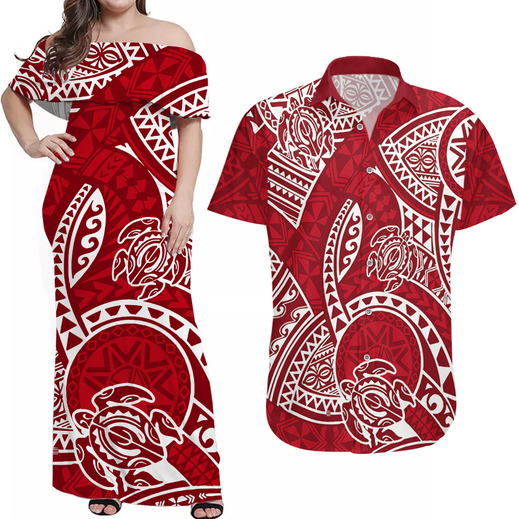 matching hawaiian shirt and dress Couples Matching Hawaiian Outfits Couples Long Dress and Hawaiian Shir