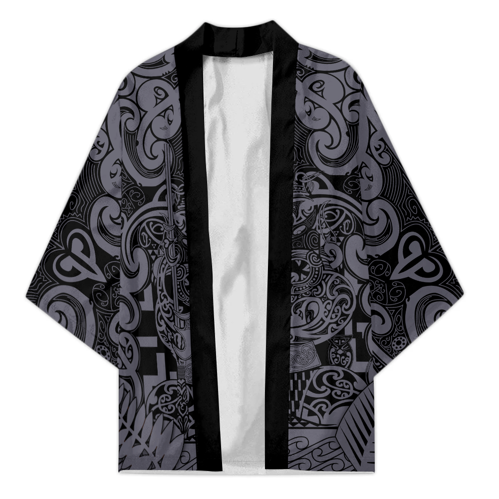 New Zealand Taiaha Maori Kimono LT9