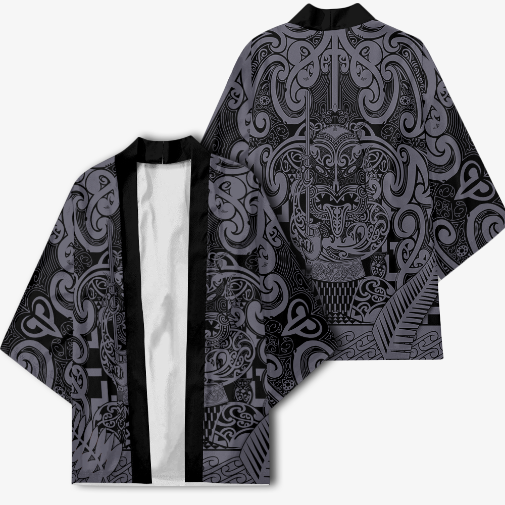 New Zealand Taiaha Maori Kimono LT9