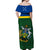 Solomon Islands National Day Off Shoulder Long Dress 45th Independence Day Tapa Pattern LT9 - Polynesian Pride
