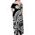 Plumeria Polynesian Matching Dress and Hawaiian Shirt Trending Black LT6 - Polynesian Pride