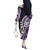 Plumeria Polynesian Couples Matching Outfits Combo Long Sleeve Dress Trending Purple LT6 - Polynesian Pride