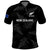New Zealand Silver Fern Rugby Polo Shirt 2023 Go Aotearoa World Cup LT14 Black - Polynesian Pride