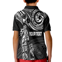 Personalised Polynesian Father's Day Polo Shirt KID Dad & Kid - American Samoa LT7 - Polynesian Pride