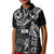 Personalised Polynesian Father's Day Polo Shirt KID Dad & Kid - Guam LT7 Kid Black - Polynesian Pride