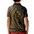Kosrae State Polo KID Shirt - Gold Wings Style RLT7 - Polynesian Pride