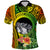 Custom Photo Polynesian Tribal Polo Shirt with Tropical Flower CTM09 - Polynesian Pride