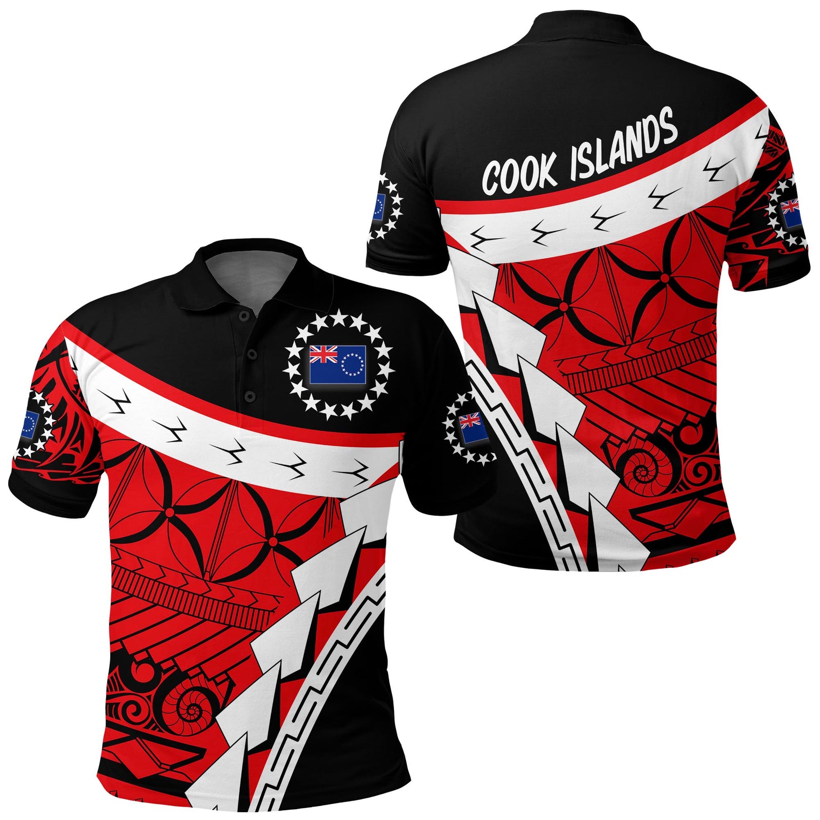 Proud Of Cook Islands Polo Shirt Special LT7