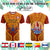 Custom French Polynesian T Shirt Five Groups Of Islands Flag Plumeria Polynesian Tribal CTM14 - Polynesian Pride