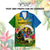 Custom Photo Malampa Fiji Day Hawaiian Shirt Together We Grow Coat Of Arms Tropical Flowers CTM14 - Polynesian Pride