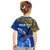 Custom Nauru Coat of Arms T Shirt Polynesian With Frigatebird LT9
