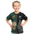 (Custom Text and Number) South Africa Protea and New Zealand Fern T Shirt Rugby Go Springboks vs All Black LT13 Kid Art - Polynesian Pride