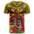 Custom Photo Provinces of Papua New Guinea 50th Years T Shirt Hapi De bilong Indipendens CTM09