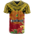 Custom Photo Provinces of Papua New Guinea 50th Years T Shirt Hapi De bilong Indipendens CTM09