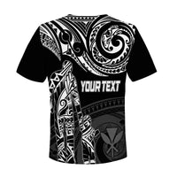 Personalised Polynesian Father's Day T Shirt KID Dad & Kid - Kanaka Hawaii LT7 - Polynesian Pride