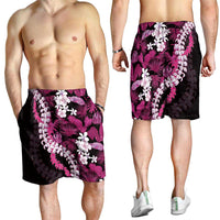 Akala Aloha Hawaii Lei Shorts for Men Tropical Flowers Elegant Vibe LT14 - Polynesian Pride