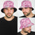 Alaka Aloha Hawaii Bucket Hat Plumeria Lei With Palaka Motif - Polynesian Pride