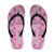 Alaka Aloha Hawaii Flip Flops Plumeria Lei With Palaka Motif - Polynesian Pride