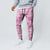 Alaka Aloha Hawaii Jogger Pants Plumeria Lei With Palaka Motif - Polynesian Pride