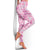 Alaka Aloha Hawaii Leggings Plumeria Lei With Palaka Motif - Polynesian Pride