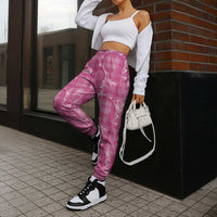 Alaka Hawaii Breadfruit Palaka Motifs Jogger Pants