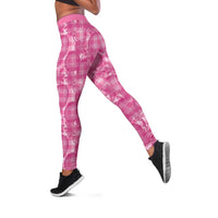 Alaka Hawaii Breadfruit Palaka Motifs Leggings