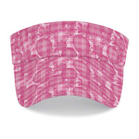 Alaka Hawaii Breadfruit Palaka Motifs Sun Visor Cap