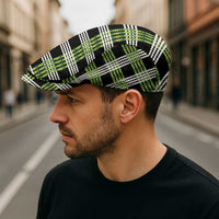 Aloha Hawaii Pakalana Pikake Lei Jeff Hat Palaka Inspired Hawaiian-plaid Black