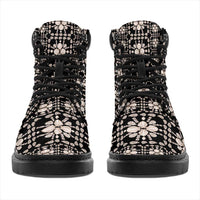 Aloha Hawaii Shell Quilt All Season Boots Seamless Style - Polynesian Pride