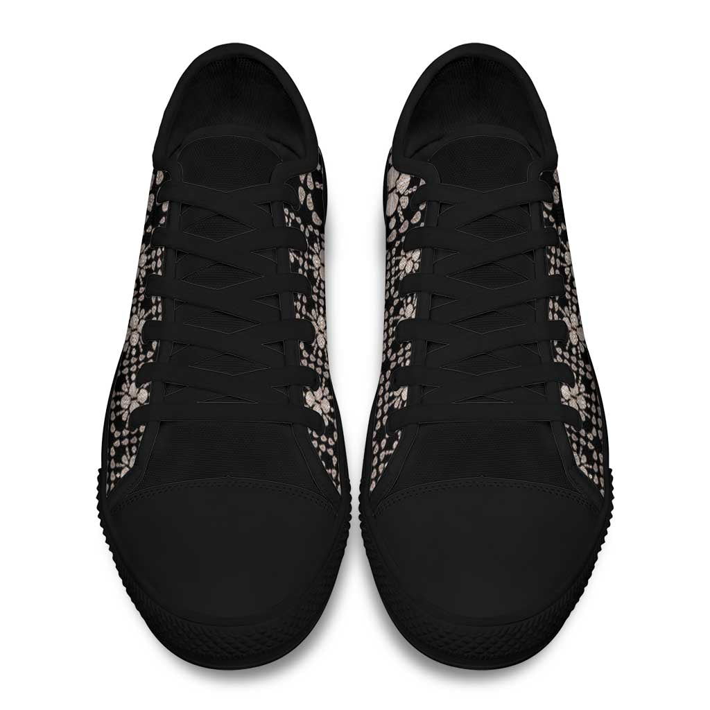 Aloha Hawaii Shell Quilt Low Top Shoes Seamless Style - Polynesian Pride