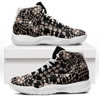 Aloha Hawaii Shell Quilt Sneakers J11 Seamless Style - Polynesian Pride