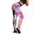 Aloha Vintage Hibiscus Lei Seamless Pattern Leggings - Polynesian Pride