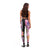 Aloha Vintage Hibiscus Lei Seamless Pattern Leggings - Polynesian Pride