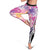 Aloha Vintage Hibiscus Lei Seamless Pattern Leggings - Polynesian Pride