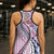 Aloha Vintage Palaka Floral Hawaiian Quilt Hollow Tank Top Akala Motif - Polynesian Pride