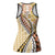 Aloha Vintage Palaka Floral Hawaiian Quilt Hollow Tank Top Melemele Motif - Polynesian Pride
